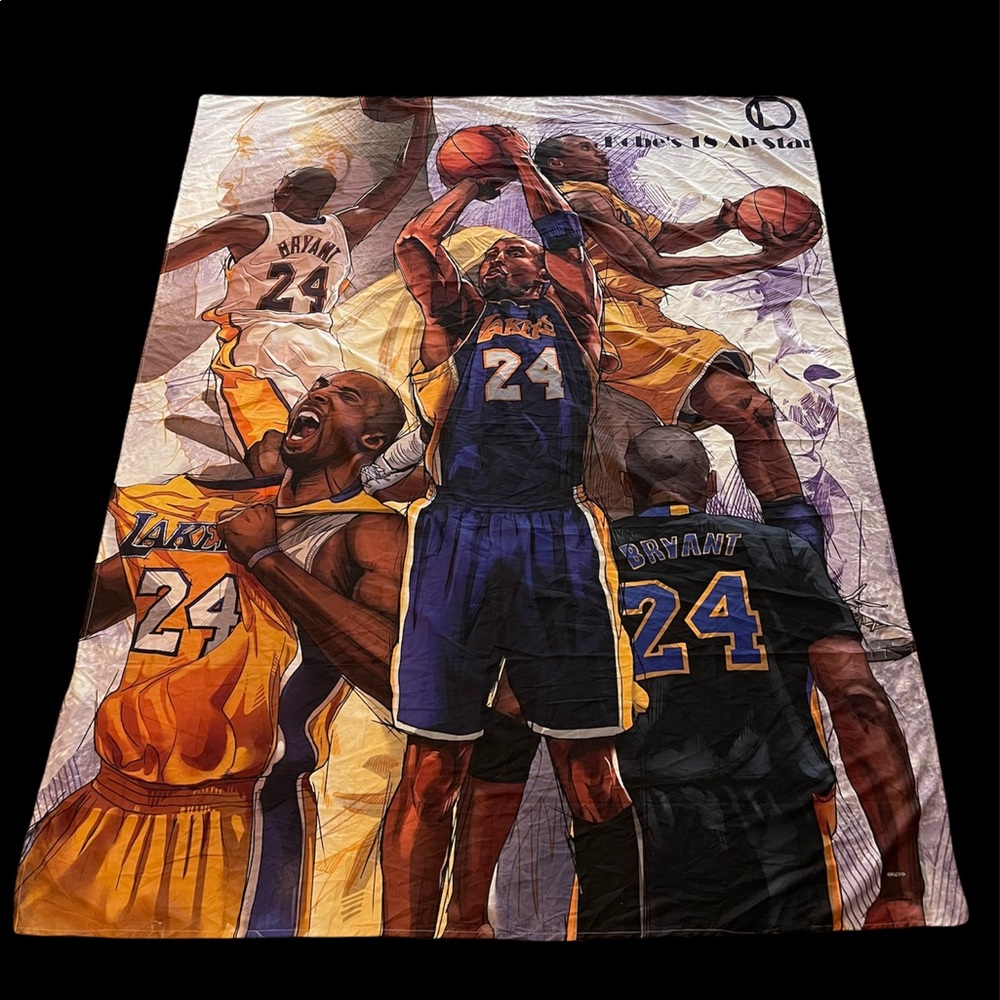 Kobe Bryant 24 NBA BANNER KOBES 18 ALL STAR